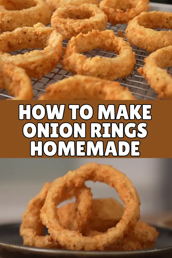 How to Make Onion Rings Homemade Recipe Easy