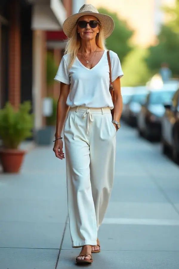 Summer Outfits For Women 50 Years Old