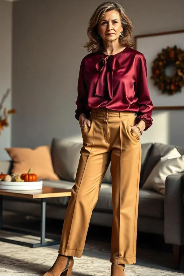 Thanksgiving Outfit For Women Over 50