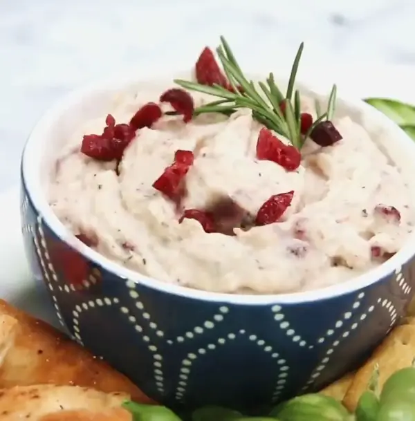 White Bean Cranberry Hummus