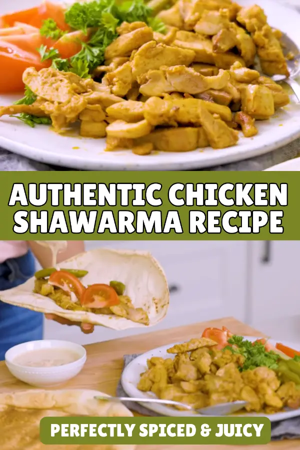 Authentic Chicken Shawarma Recipe Lebanese