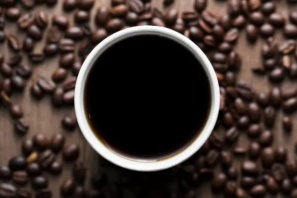 black coffee