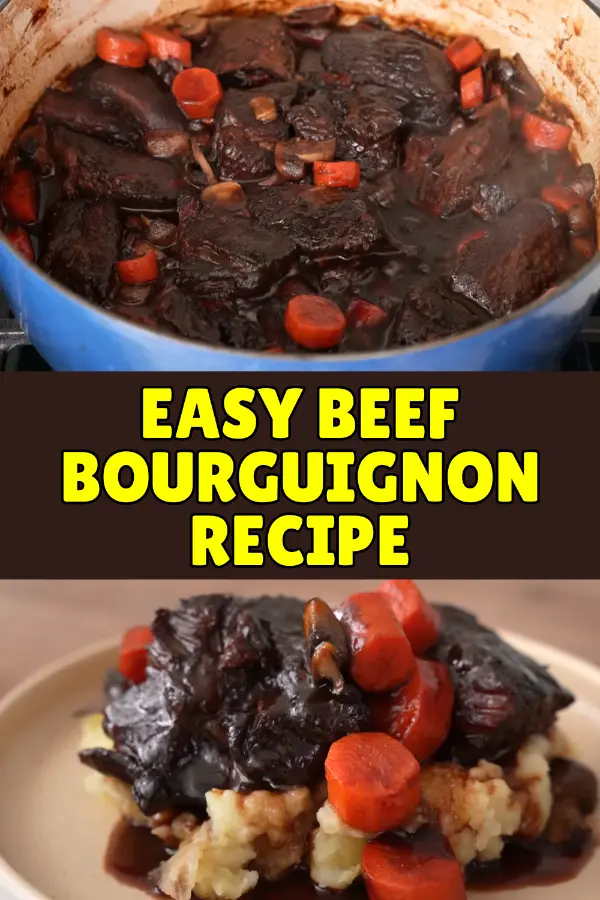 Easy Beef Bourguignon Recipe
