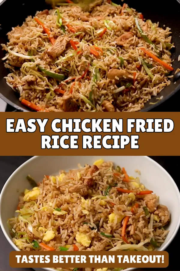 Easy Chicken Fried Rice Recipe