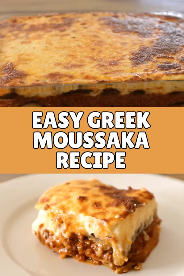 Easy Greek Moussaka Recipe