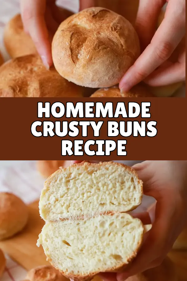 Homemade Crusty Buns Recipe