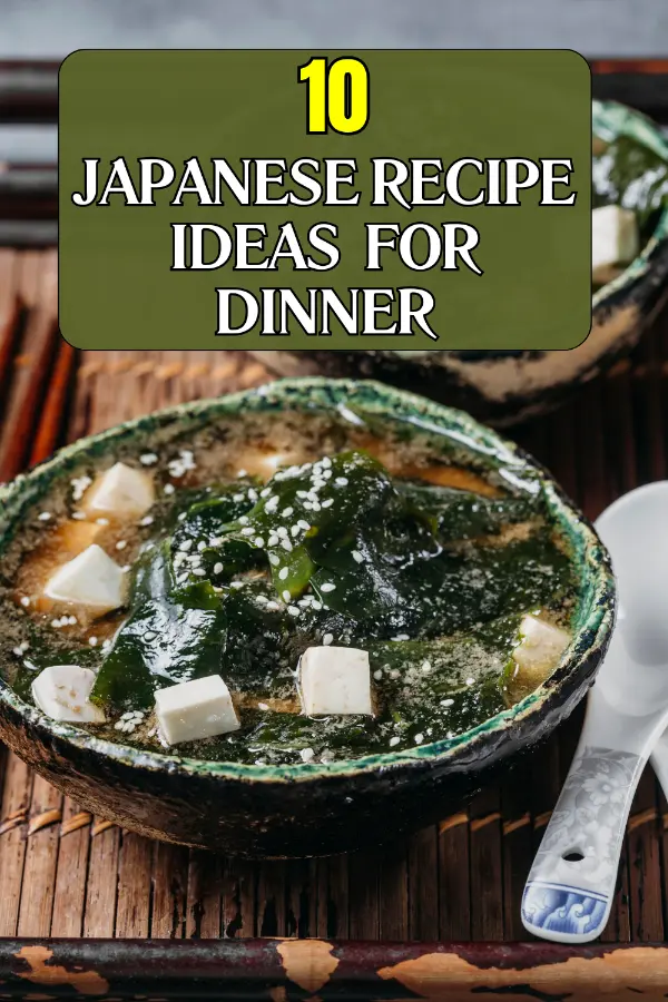 Japanese Recipe Ideas Dinner