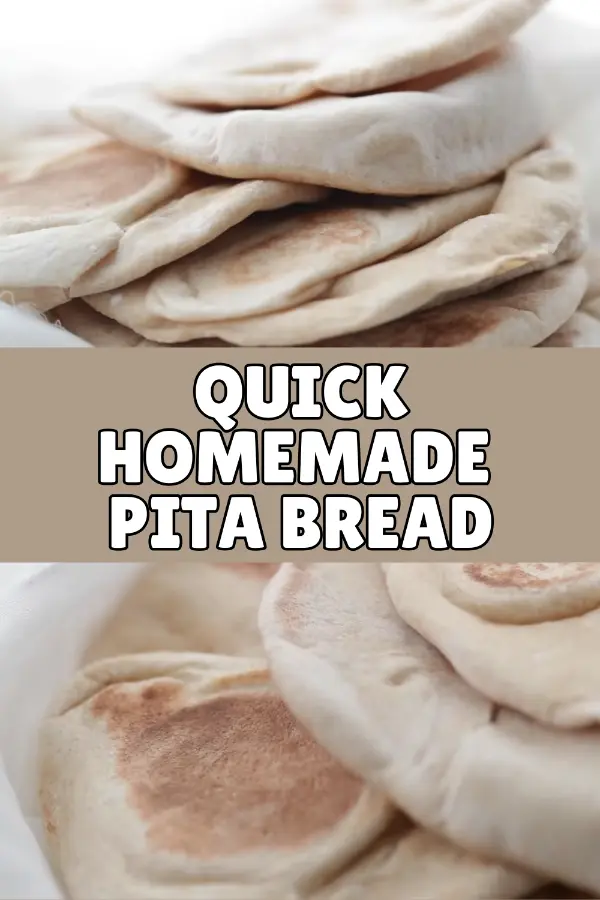 Quick Homemade Pita Bread