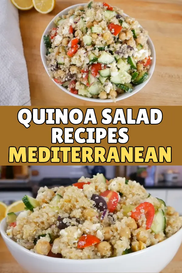 Quinoa Salad Recipes Mediterranean