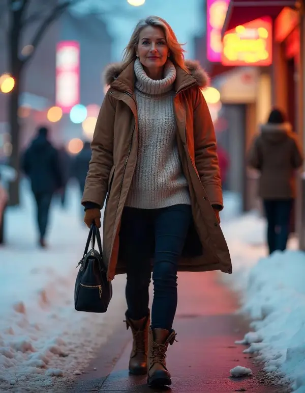 Winter Fashion For 50 Year Old Women