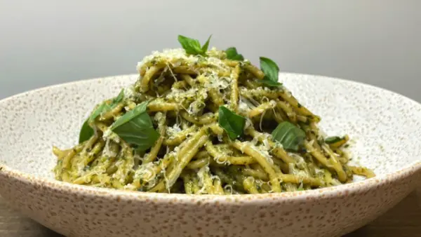 Easy Basil Pesto Pasta Recipe That Tastes Like a Restaurant Dish