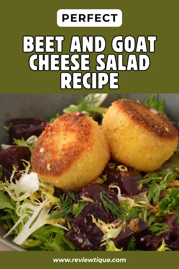 Beet and Goat Cheese Salad