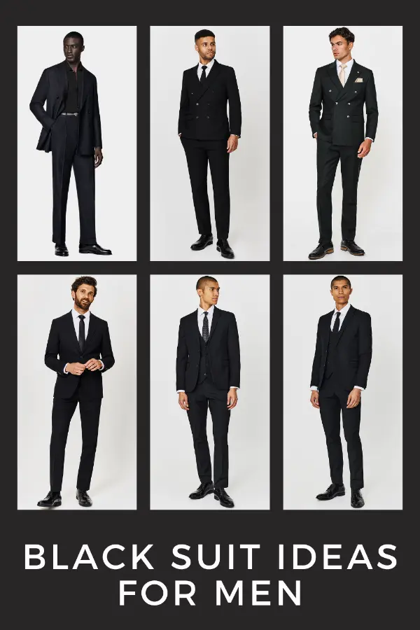 Black Suit Ideas For Men