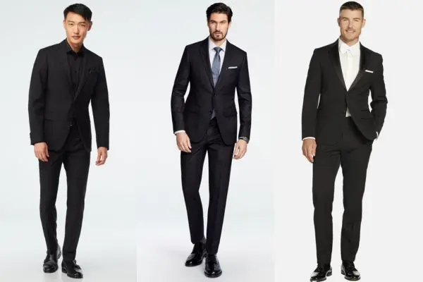 8 Elegant Black Suits For Men
