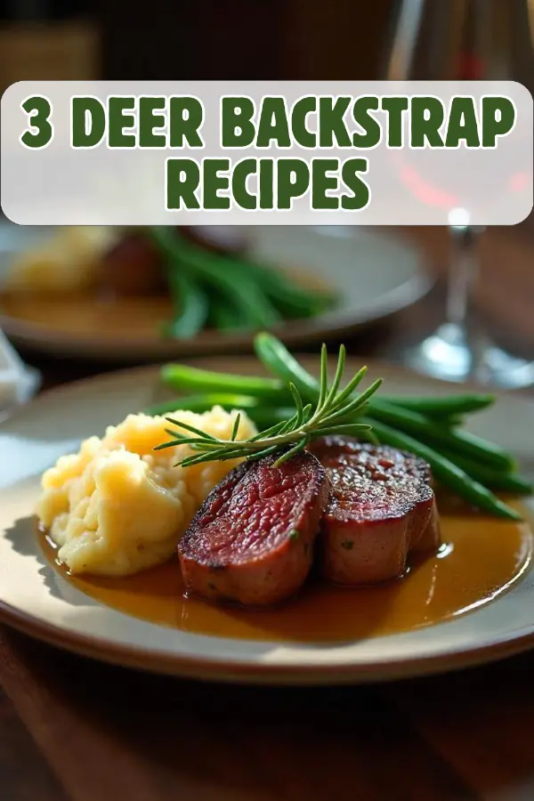 Deer Backstrap Recipes