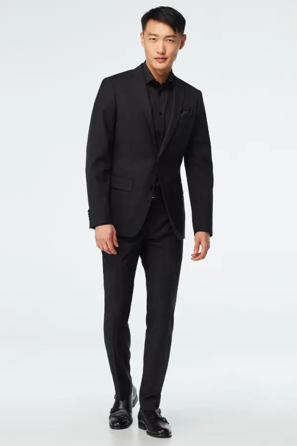 Full Black Suit Men