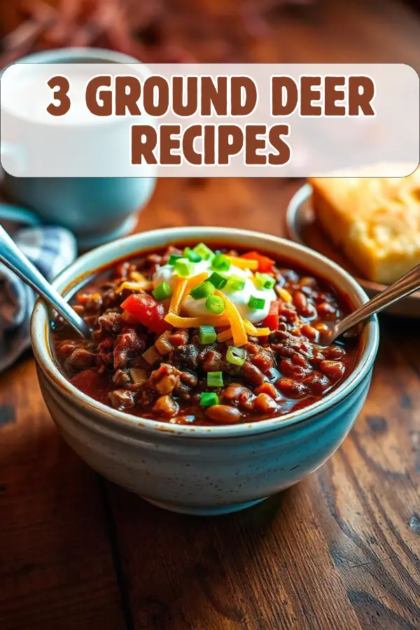Ground Deer Recipes