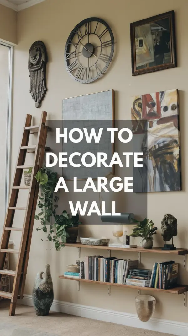 How to Decorate a Large Wall