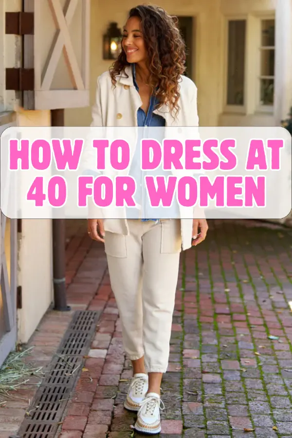 How to Dress at 40 for Women