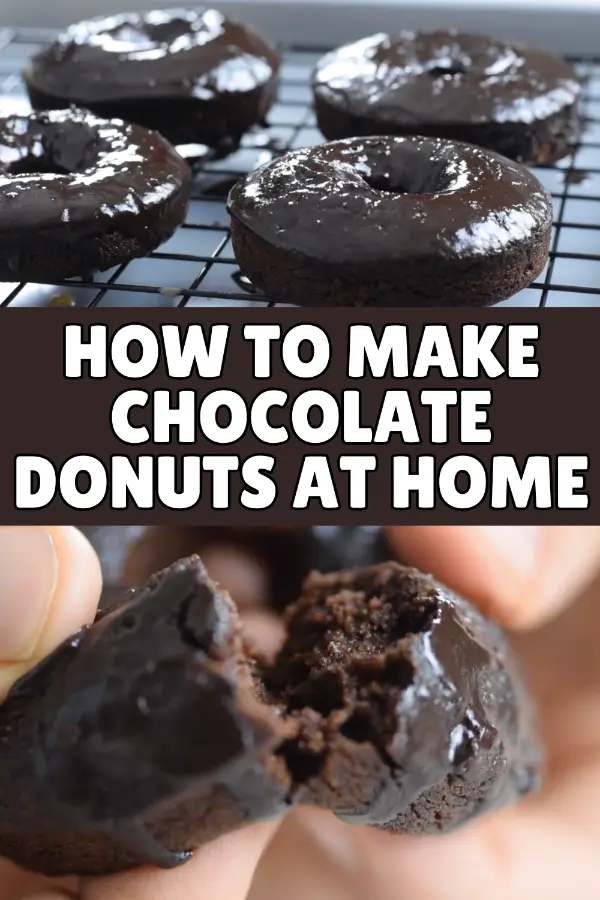 How to Make Chocolate Donuts at Home Easy