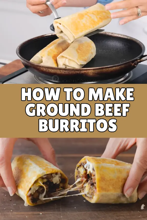 How to Make Ground Beef Burritos