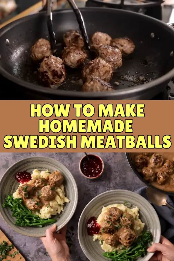 How to Make Homemade Swedish Meatballs