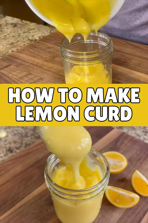 How to Make Lemon Curd, Simple