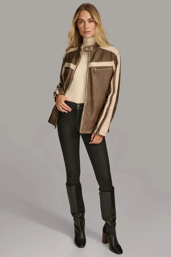 Ladies Leather Jacket