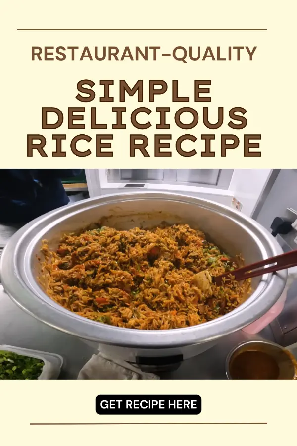 Simple Delicious Rice Recipe
