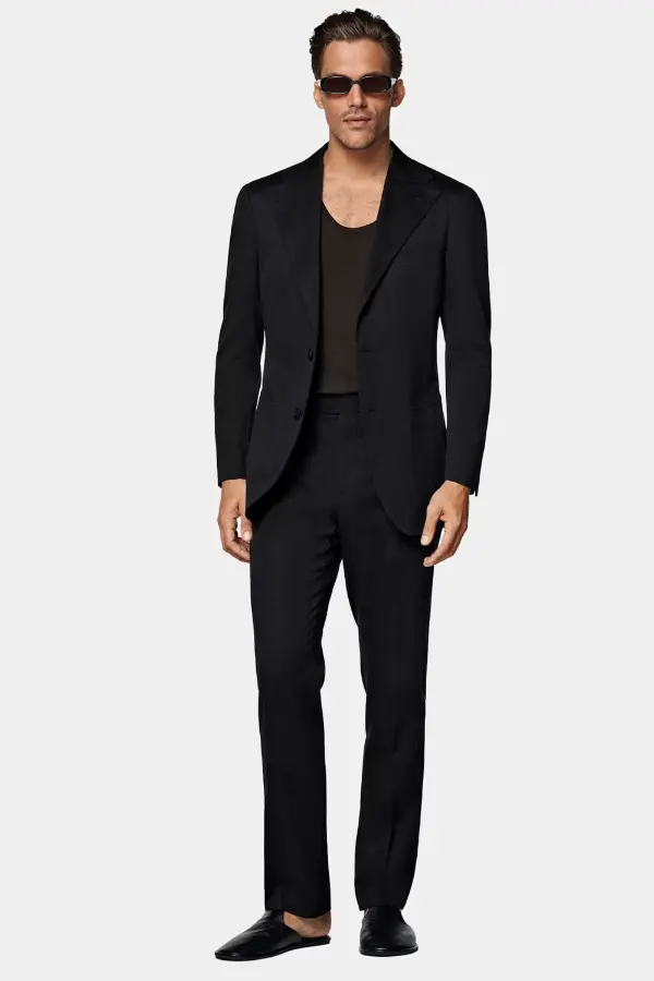 All Black Suit Casual