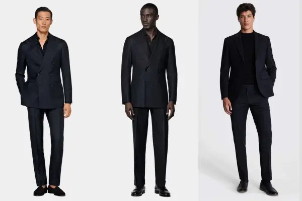 All-Black Suit Men for Effortless Style