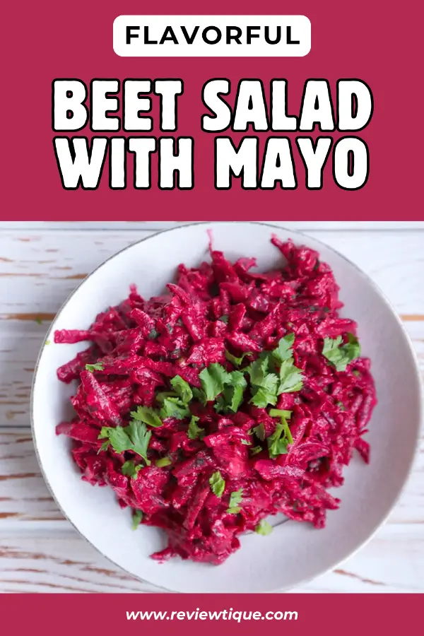 Beet Salad With Mayo