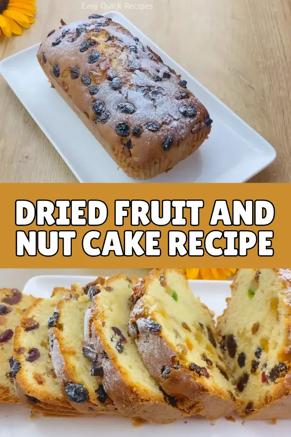 Dried Fruit and Nut Cake Recipe
