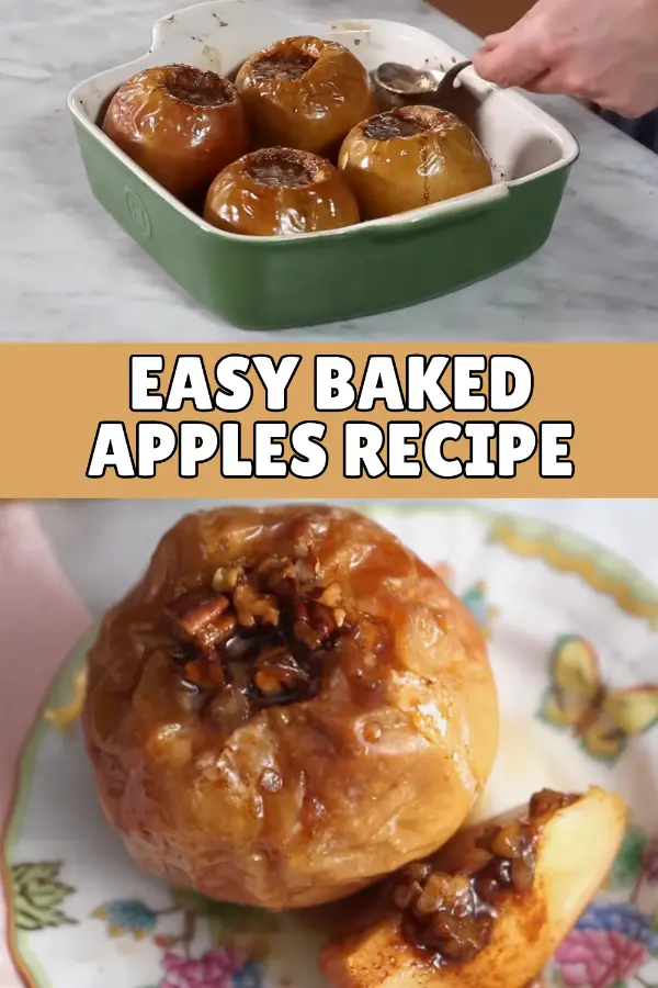 Easy Baked Apples Recipe in Oven