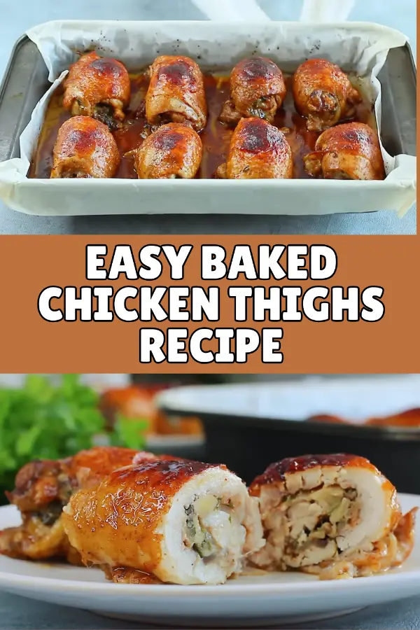 Easy Baked Chicken Thighs Recipe