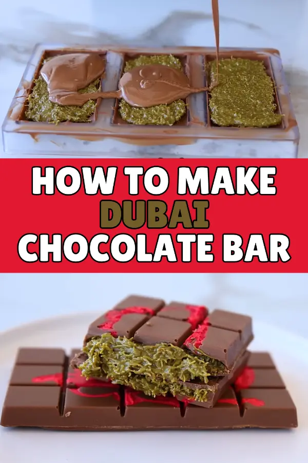 How to Make Dubai Chocolate Bar
