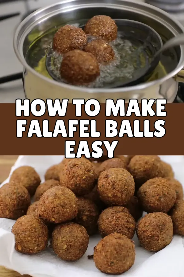 How to Make Falafel Balls Easy
