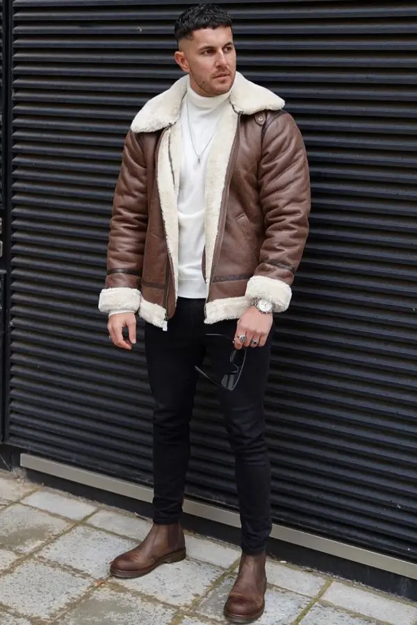 Men Outfits With Boots Casual