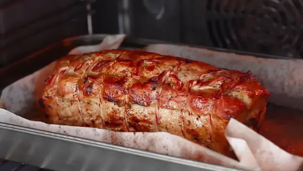 Mushroom Stuffed Meatloaf Recipe