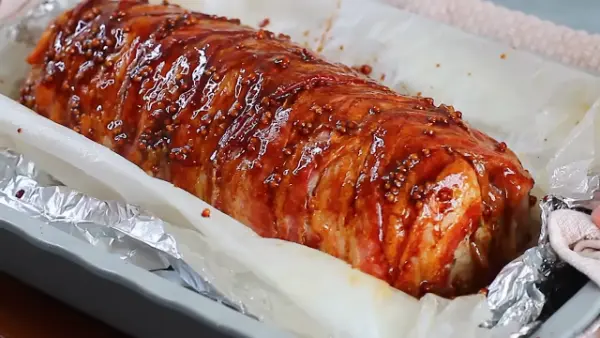 Super Delicious Stuffed Pork Loin Recipe Oven Baked