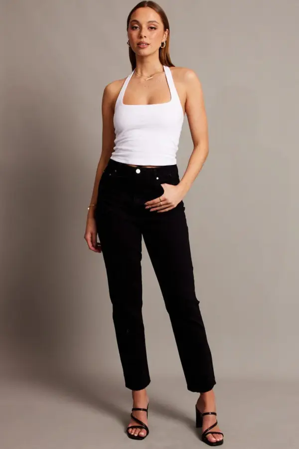 Black Denim Jeans