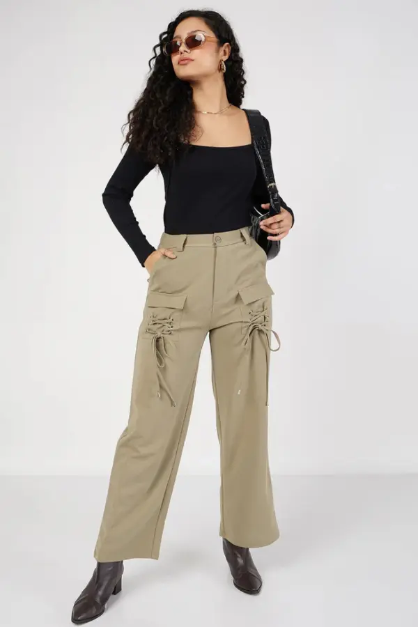 Cargo Pants With Long Sleeve