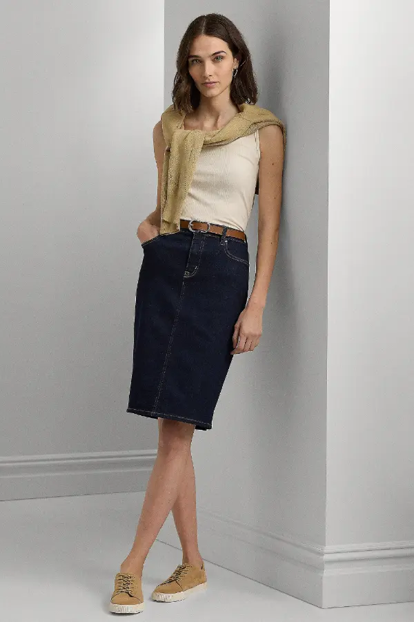 Denim Skirt Trend