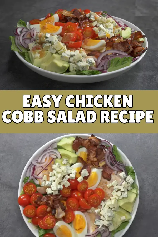 Easy Chicken Cobb Salad Recipe