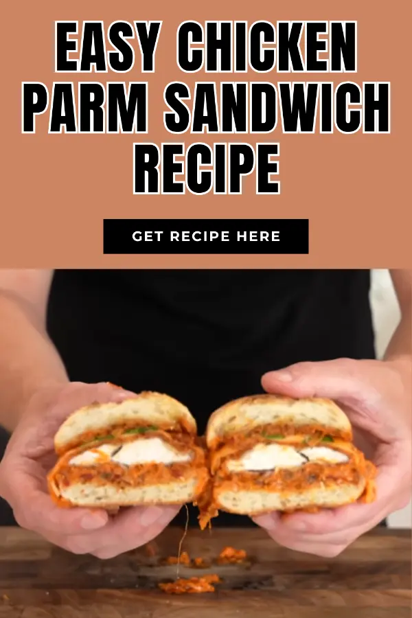 Easy Chicken Parm Sandwich Recipe