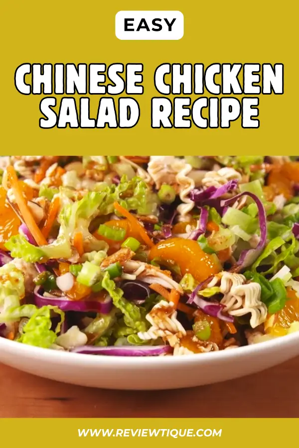 Easy Chinese Chicken Salad Recipe