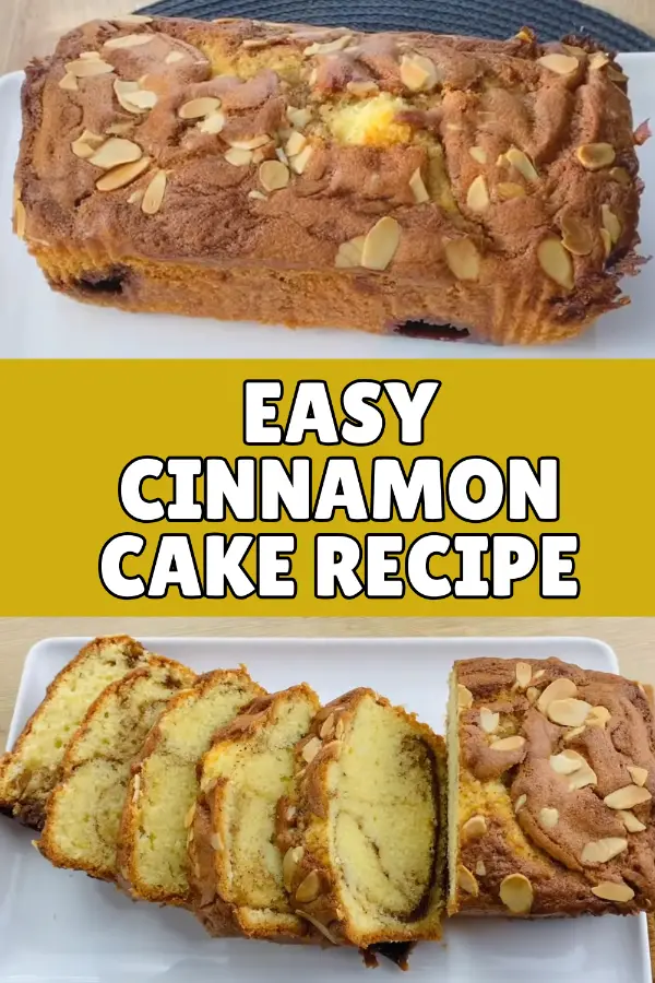 Easy Cinnamon Cake Recipe From Scratch
