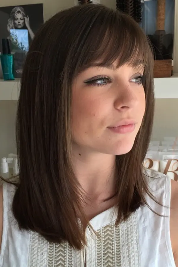 Haircut Ideas For Medium Hair With Bangs