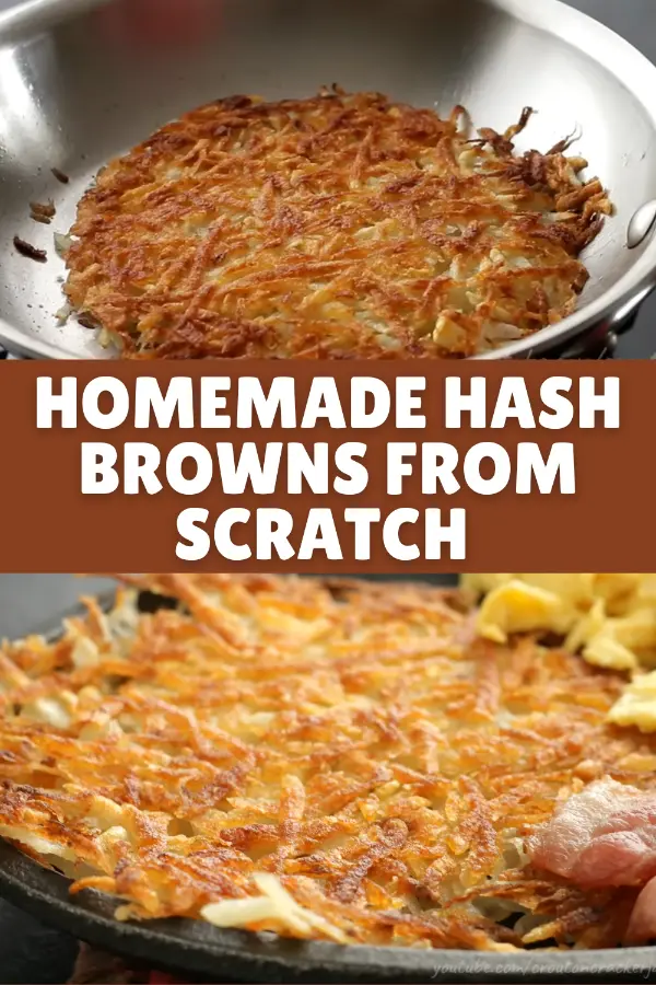 Homemade Hash Browns From Scratch 