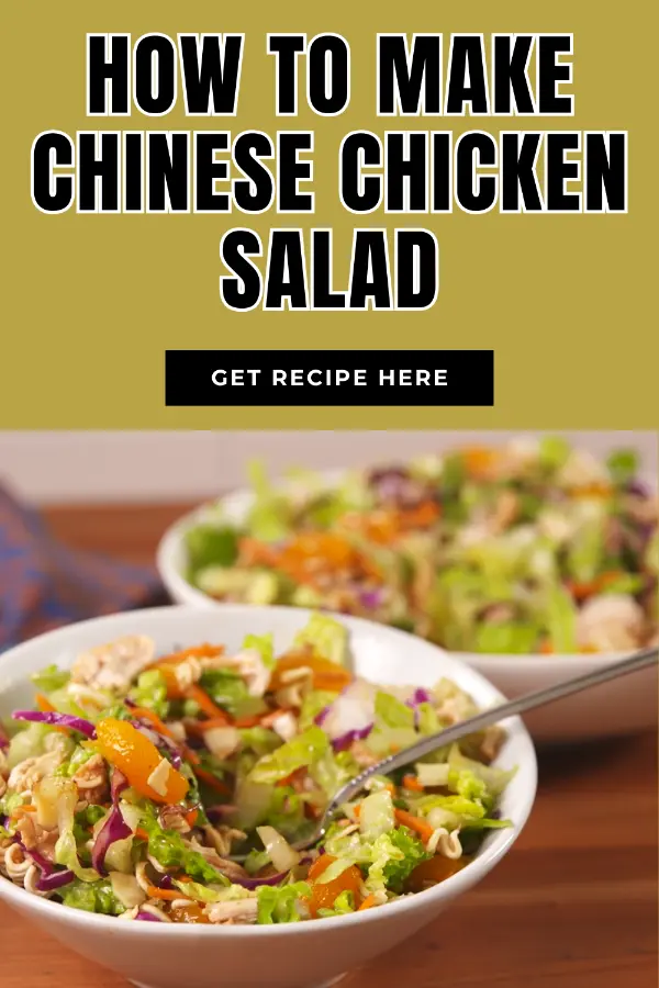How to Make Chinese Chicken Salad